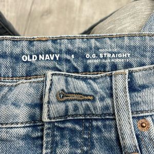 Old Navy high rise light blue jeans OG Straight
